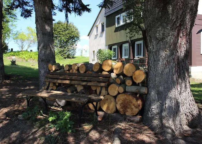 דירה Hochwaldblick Bertsdorf-Hoernitz